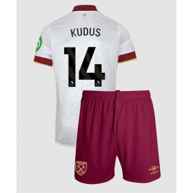 West Ham United Mohammed Kudus #14 3rd Trikot 2024-25 Kurzarm (+ kurze hosen)